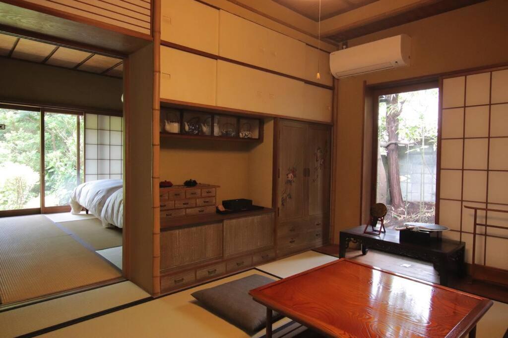 Yamaguchi House Villa,Historic Japanese Room With Onsen هاكوني المظهر الخارجي الصورة
