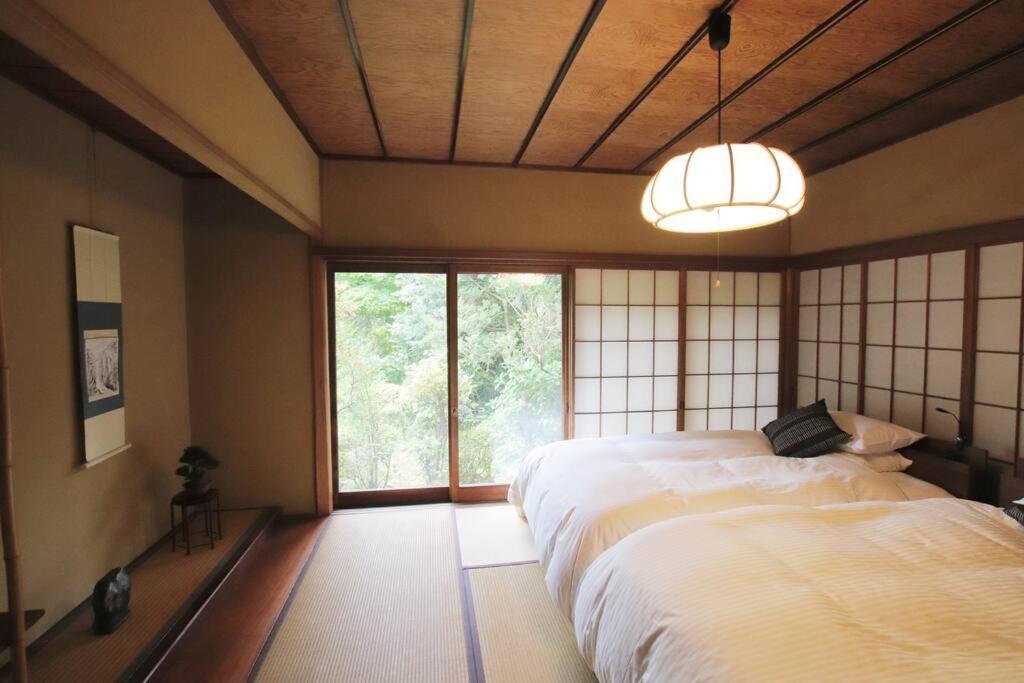 Yamaguchi House Villa,Historic Japanese Room With Onsen هاكوني المظهر الخارجي الصورة