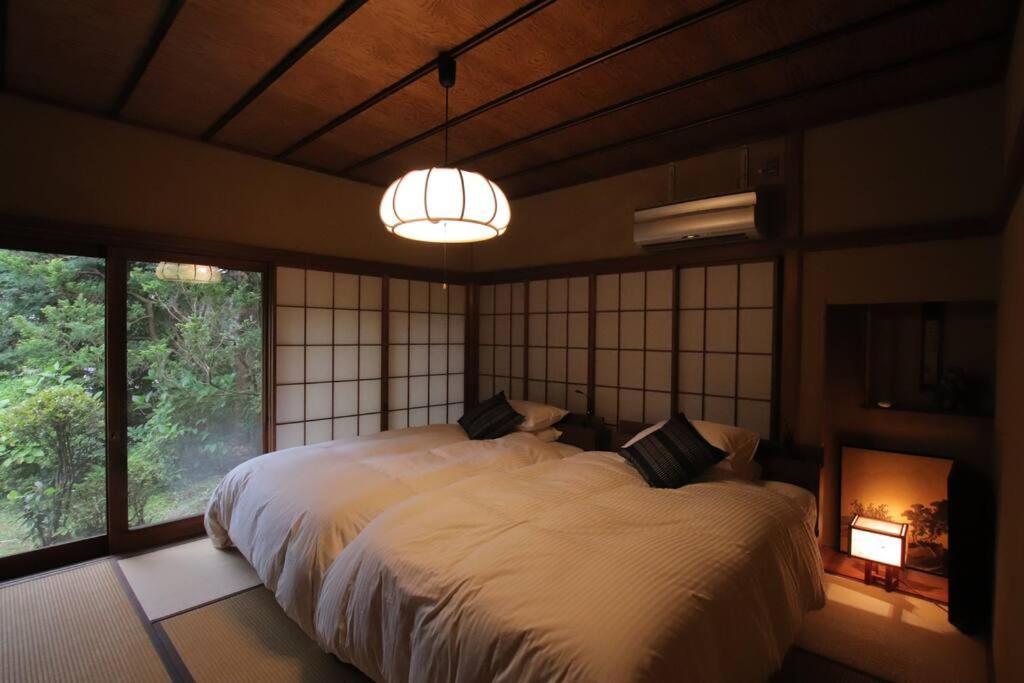 Yamaguchi House Villa,Historic Japanese Room With Onsen هاكوني المظهر الخارجي الصورة