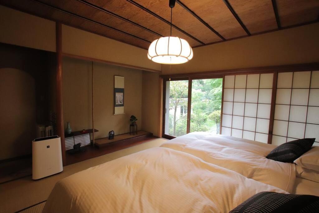 Yamaguchi House Villa,Historic Japanese Room With Onsen هاكوني المظهر الخارجي الصورة