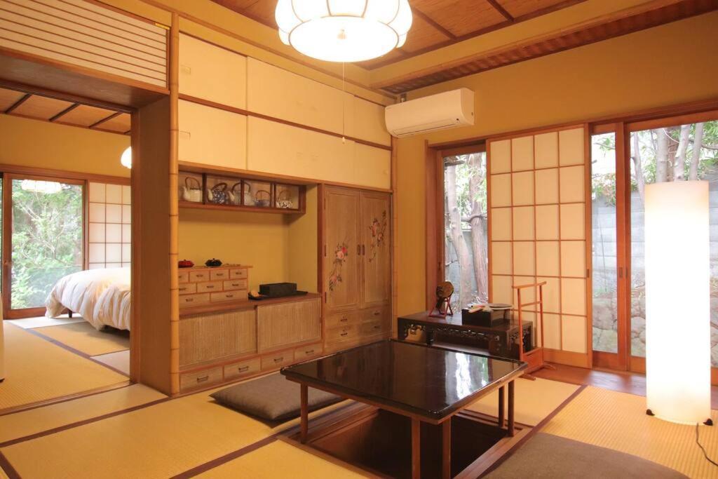 Yamaguchi House Villa,Historic Japanese Room With Onsen هاكوني المظهر الخارجي الصورة
