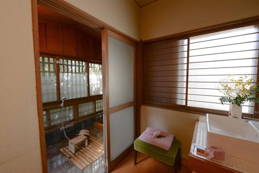 Yamaguchi House Villa,Historic Japanese Room With Onsen هاكوني المظهر الخارجي الصورة